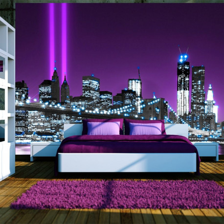 Fototapeet - Luminous manhattan - 350x245