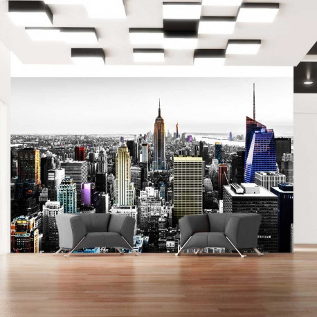 Fototapeet - Iridescent skyscrapers - 300x210