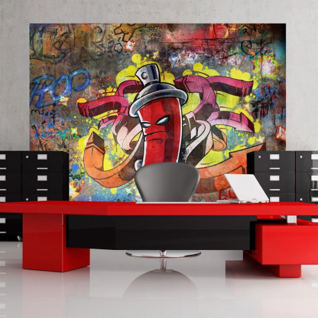 Fototapeet - Graffiti monster - 300x210