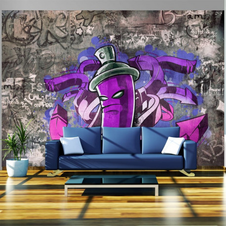 Fototapeet - Graffiti spray can - 400x280