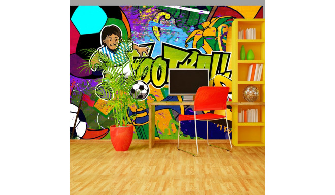 Fototapeet - Football Cup - 400x280