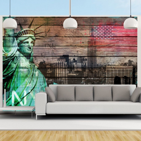 Fototapeet - NYC symbols - 250x175