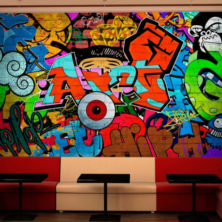 Fototapeet - Graffiti art - 200x140