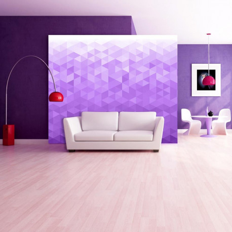 Fototapeet - Violet pixel - 400x280