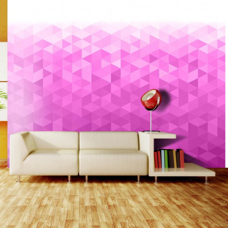 Fototapeet - PInk pixel - 100x70