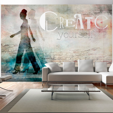 Fototapeet - Create yourself - 350x245