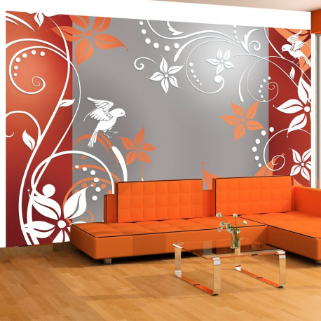 Fototapeet - Floral fantasy II - 400x280