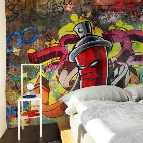 Fototapeet - Graffiti monster - 450x270