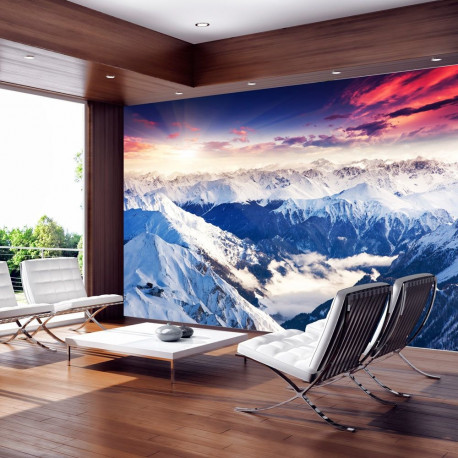 Fototapeet - Magnificent Alps - 100x70