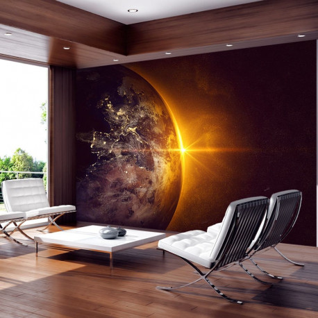 Fototapeet - Golden Earth - 300x210