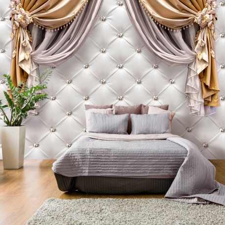 Fototapeet - Curtain of Luxury - 200x140