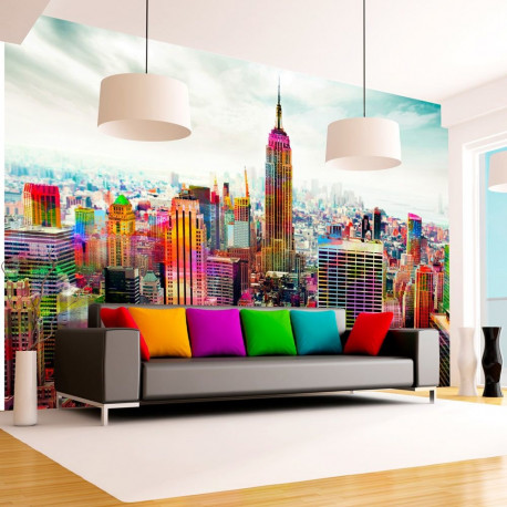 Fototapeet - Colors of New York City - 350x245