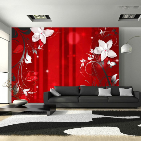 Fototapeet - Flowering scarlet - 300x210