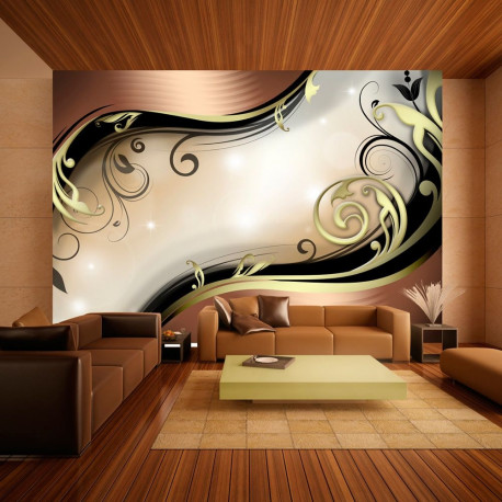 Fototapeet - Golden glow - 100x70