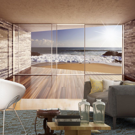 Fototapeet - Meeting at the Sea - 150x105