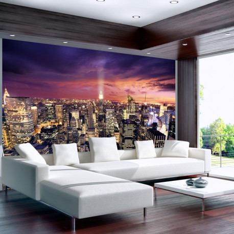 Fototapeet - Evening in New York City - 250x175