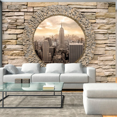 Fototapeet - Hidden City - 400x280
