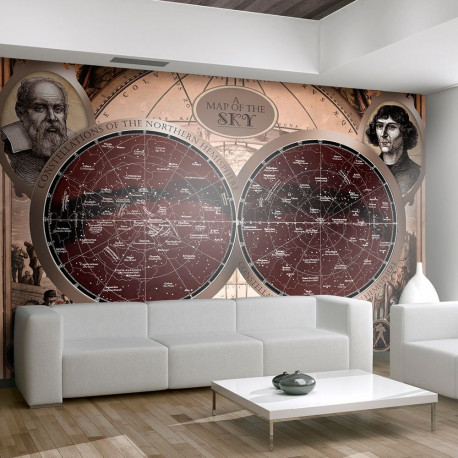 Fototapeet - Map of the sky - 400x280