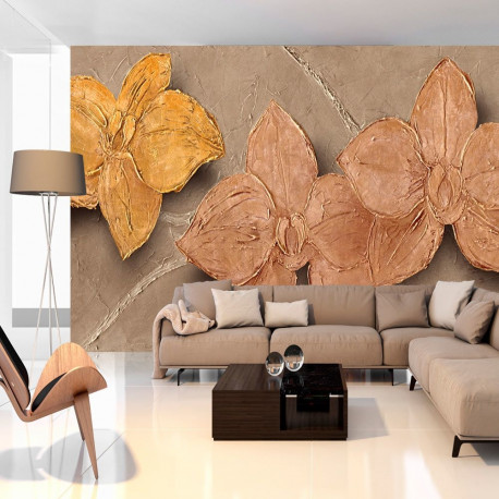 Fototapeet - Painted Orchids - 250x175