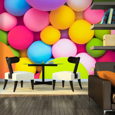 Fototapeet - Colourful Balls - 150x105