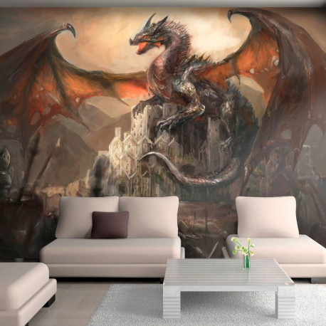 Fototapeet - Dragon castle - 350x245