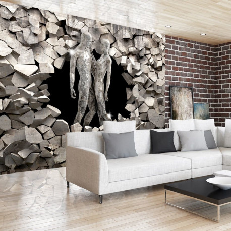 Fototapeet - Love Made of Stone - 150x105