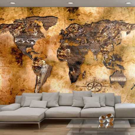 Fototapeet - Opalescent Continents - 200x140