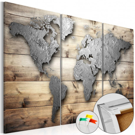 Pilt korgil - Doors to the World [Cork Map] - 60x40