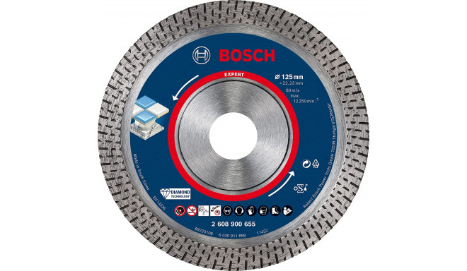 Bosch Powertools Expert diamond cutting disc 'HardCeramic'- 2608900655 EXPERT RANGE