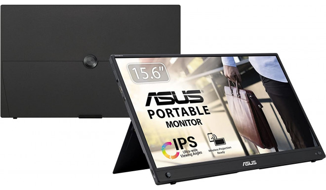 ASUS MB16AWP - 16 - LED - black, USB-C, mini HDMI, jack