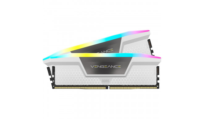 Corsair DDR5 - 32GB - 6400 - CL - 36 (2x 16 GB) dual kit, memory (white, CMH32GX5M2B6400C36W, Vengea