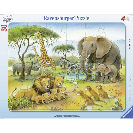 Ravensburger puzzle Aafrika loomad 30pcs