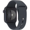 Apple Watch SE GPS 44mm Alu Midnight Sport Armband M/L