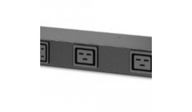 APC RACK PDU, BASIC, 0U/1U, 100-240V/20A, 220-240V/16A, (7) C13, (2) C19