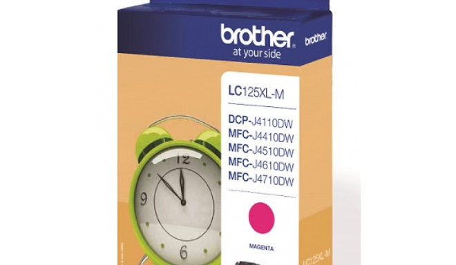 Brother toner LC125XLM 1200 pages, magenta