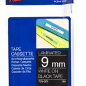 Brother etiketiprinteri lint TZE325 9, valge/must