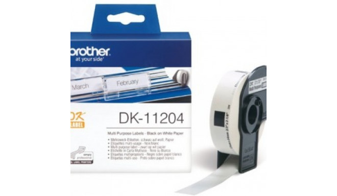 BROTHER DK11204 MULTI PURPOSE LABELS