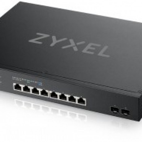 ZYXEL XS1930-10, 8-PORT MULTI-GIGABIT SMART MANAGED SWITCH WITH 2 SFP+ UPLINK, HYBRID MODE, STANDALO