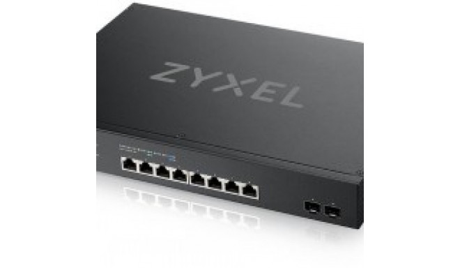 ZYXEL XS1930-10, 8-PORT MULTI-GIGABIT SMART MANAGED SWITCH WITH 2 SFP+ UPLINK, HYBRID MODE, STANDALO