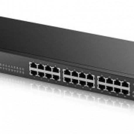 ZYXEL GS1900-24 V2, 24-PORT GBE L2 SMART SWITCH, RACKMOUNT, FANLESS (5Y WARRANTY)