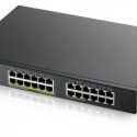 ZYXEL GS1900-24EP, 24-PORT GBE L2, 12 PORT POE SMART SWITCH, RACKMOUNT, 130 WATT