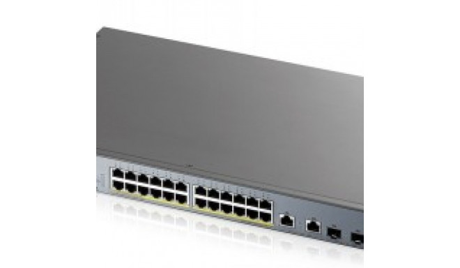 ZYXEL GS1350-26HP, 26 PORT MANAGED CCTV POE SWITCH, LONG RANGE, 375W (1 YEAR NCC PRO PACK LICENSE BU