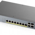 ZYXEL GS1350-12HP, 12 PORT MANAGED CCTV POE SWITCH, LONG RANGE, 130W (1 YEAR NCC PRO PACK LICENSE BU