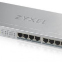 ZYXEL GS1008-HP, 8 PORT GIGABIT POE+ UNMANAGED DESKTOP SWITCH, 8 X POE, 60 WATT