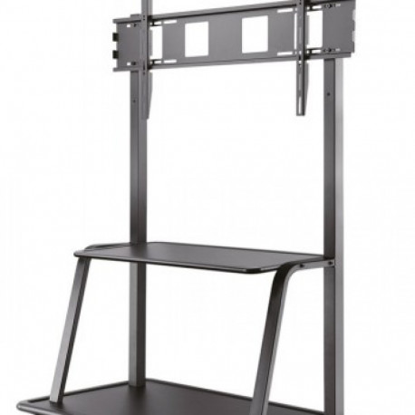 NEWSTAR MOBILE FLAT SCREEN FLOOR STAND (STAND+TROLLEY) (HEIGHT: 137-162 CM) BOX 1/2 60-105" BLACK