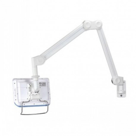 NEWSTAR MEDICAL FLAT SCREEN WALL MOUNT (162 CM LONG/170 CM HIGH) 10-27" WHITE