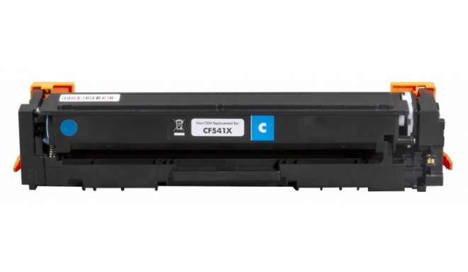 Compatible Static-Control HP Cartridge No.203X Cyan 2,5K (CF541X)/Canon CRG-054HC New chip