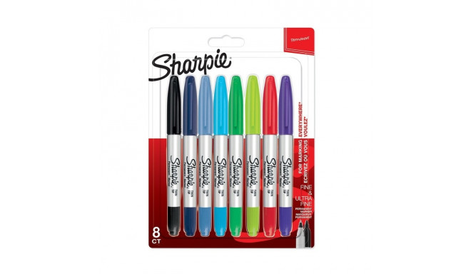 Set of markers. "Sharpie" 8 pcs. TWIN TIP