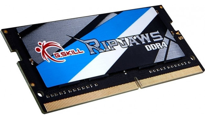 G.Skill Ripjaws laptop memory, SODIMM, DDR4, 16 GB, 2400 MHz, CL16 (F4-2400C16S-16GRS)