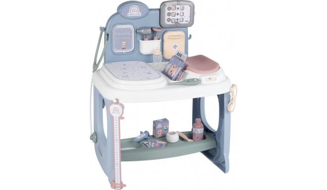 Smoby Baby Care - Care center with electronic tablet + 24 accessories (240305)